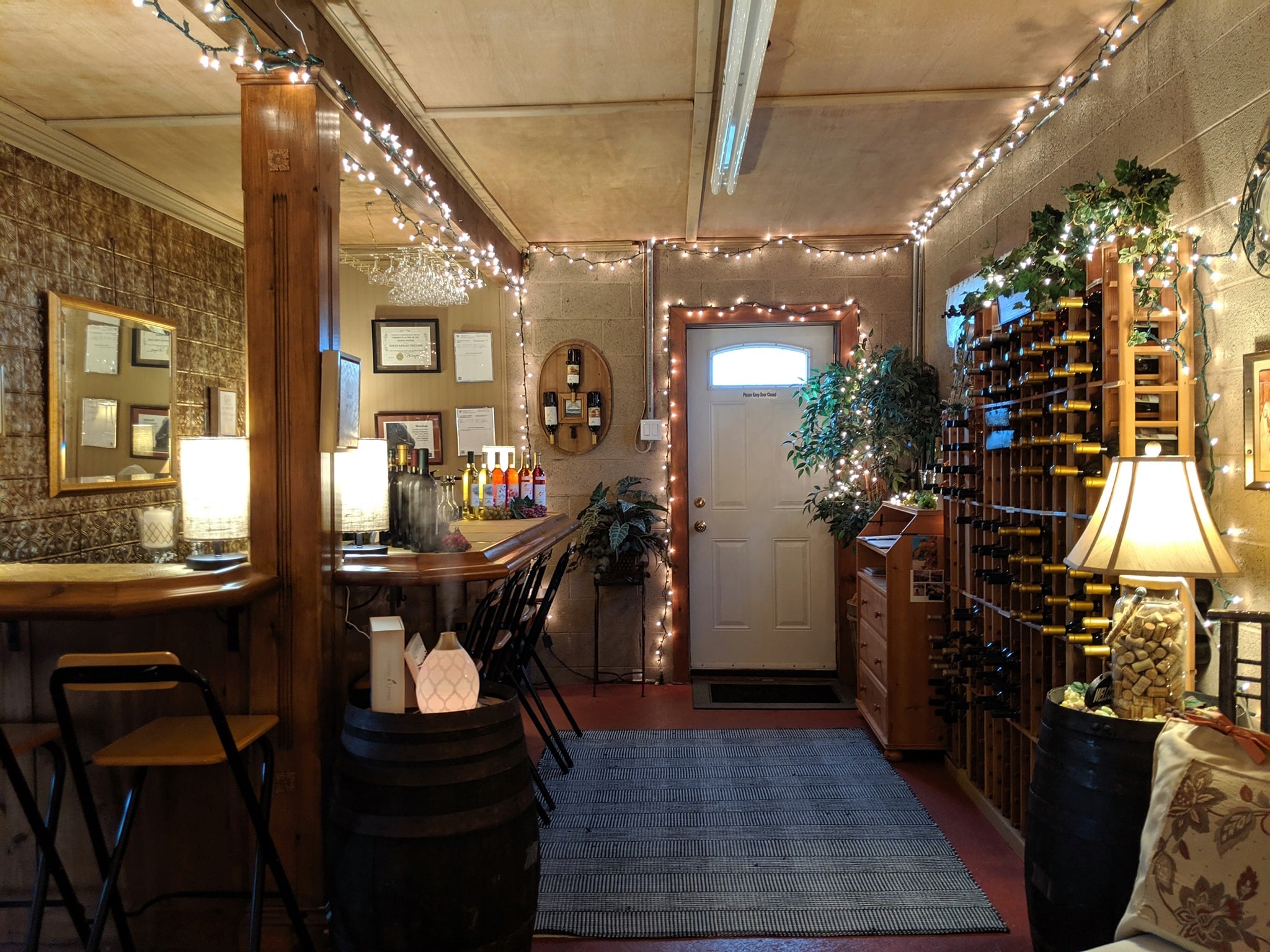 Green Gables Vines tasting bar